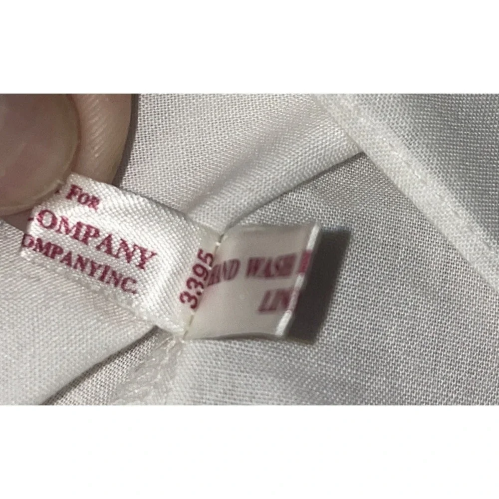 American Girl Doll Pleasant Company White Shirt Top Slip 1993 Vintage #3395 - Picture 6 of 6